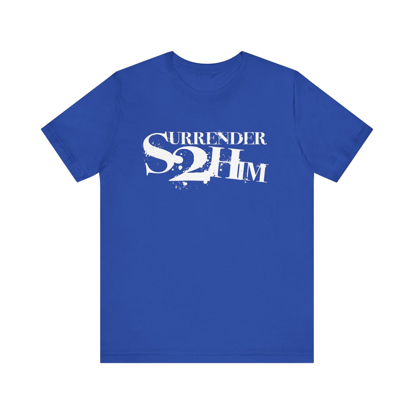 S2H Unisex B Tee with White Logo