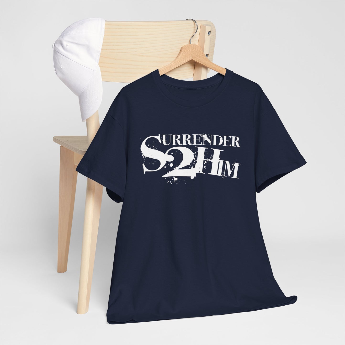 S2H Unisex G Tee with White Logo