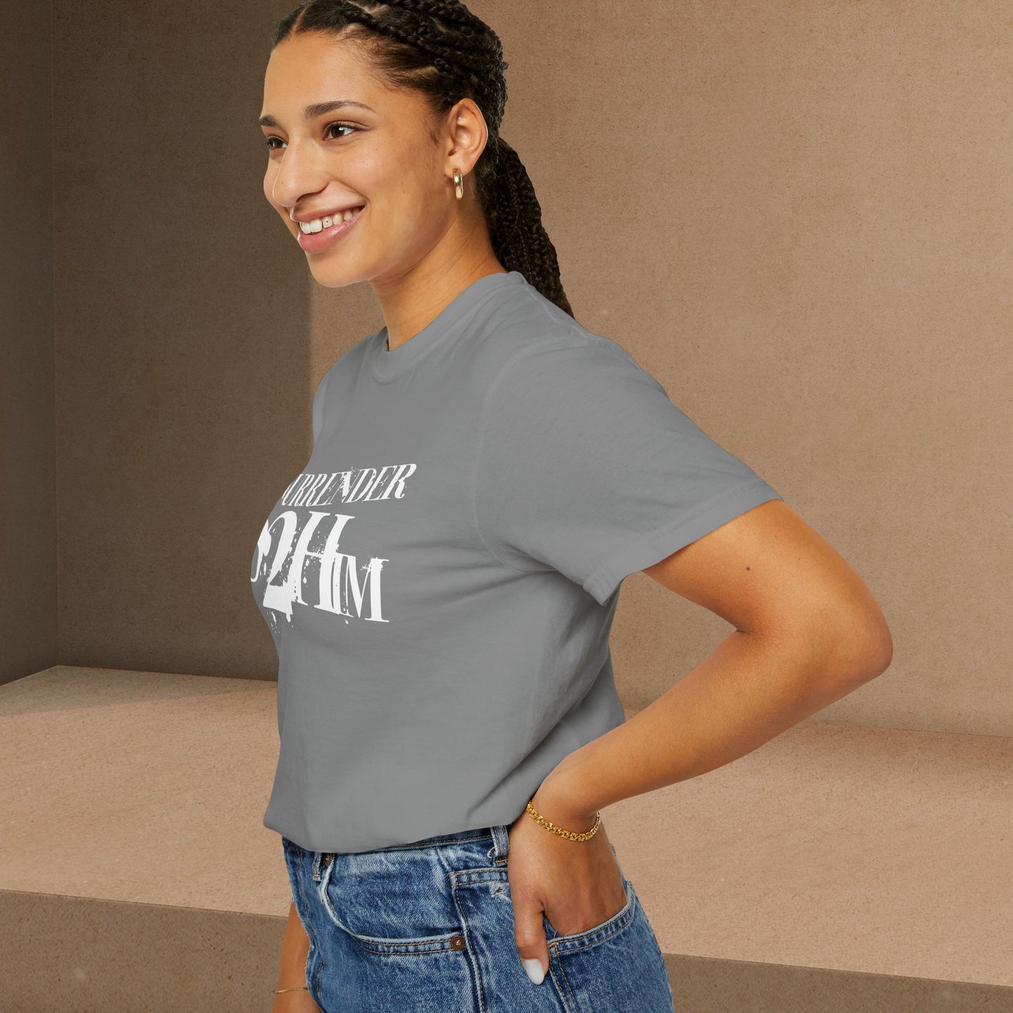 S2H Unisex C Tee with White Logo