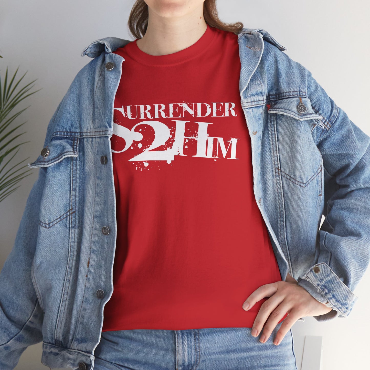 S2H Unisex G Tee with White Logo