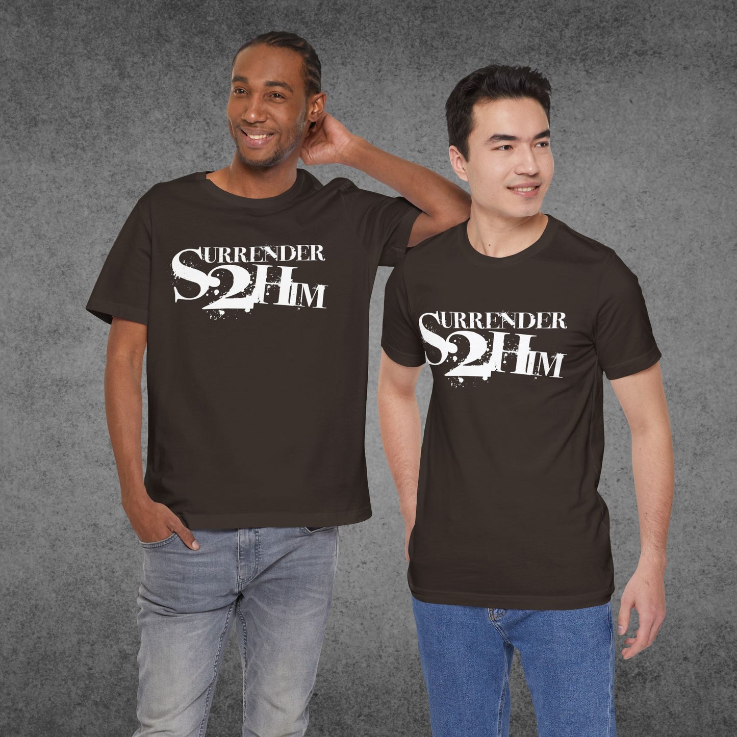 S2H Unisex B Tee with White Logo