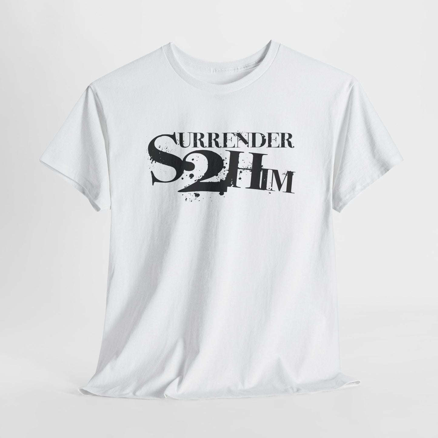S2H Unisex G Tee with Black Logo