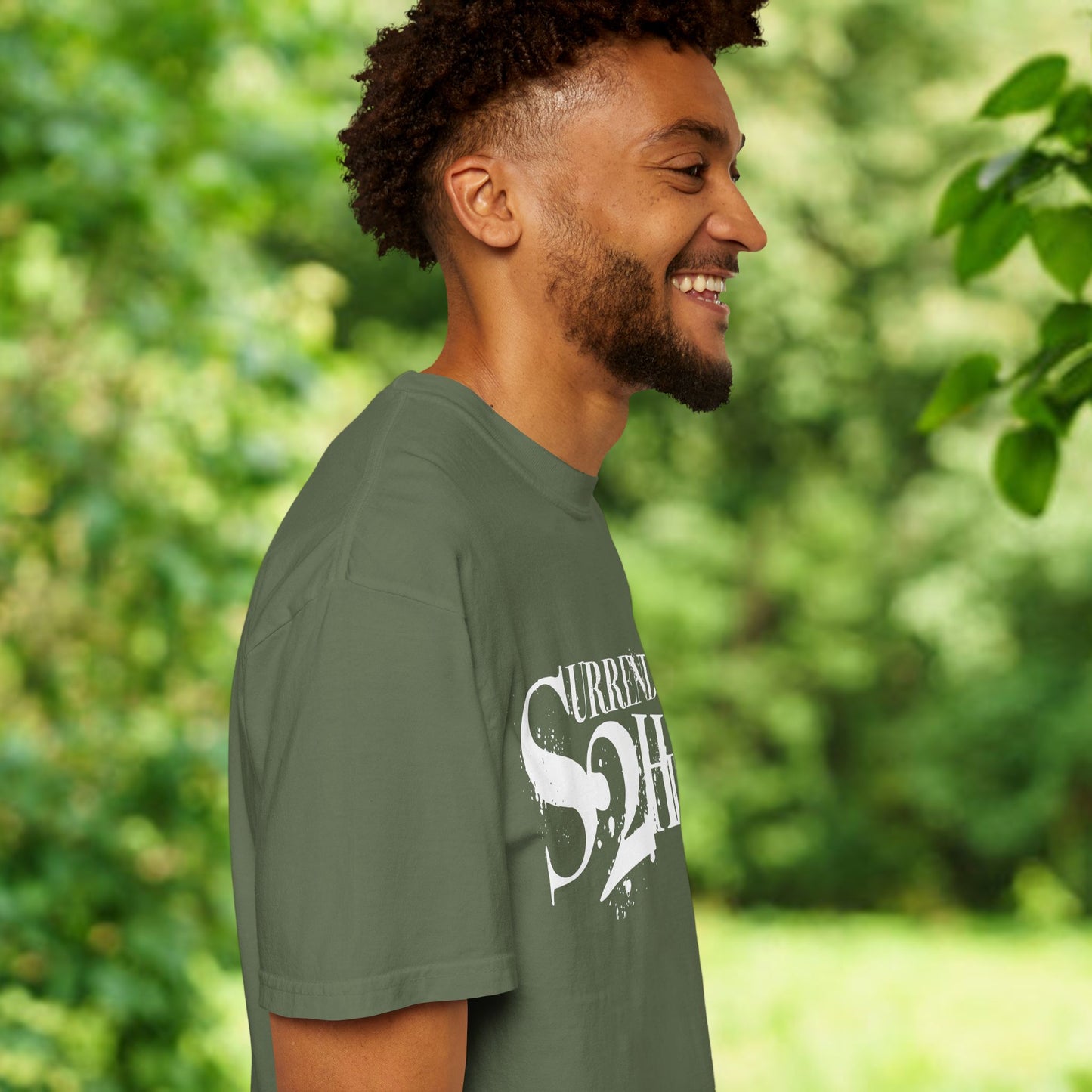 S2H Unisex C Tee with White Logo