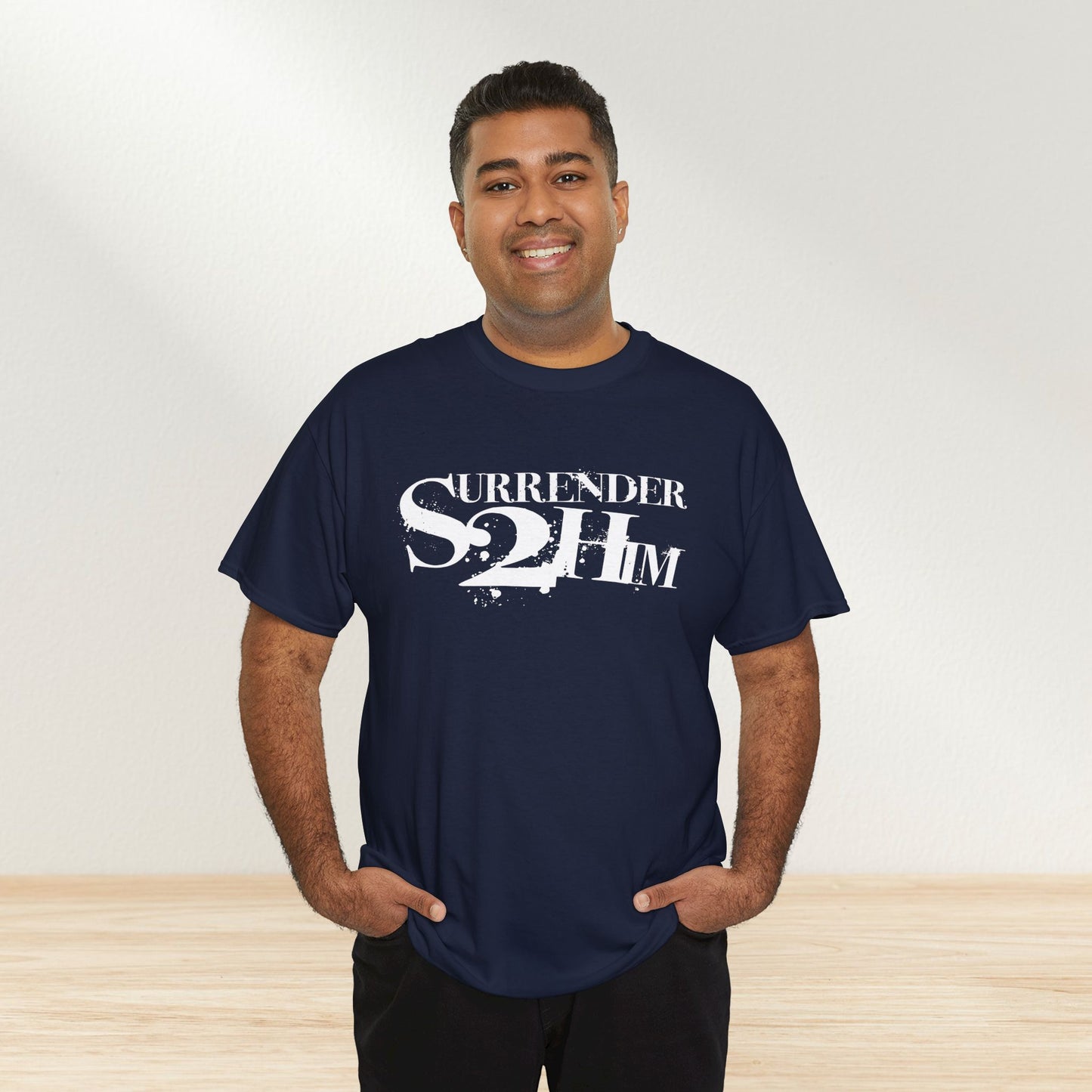 S2H Unisex G Tee with White Logo