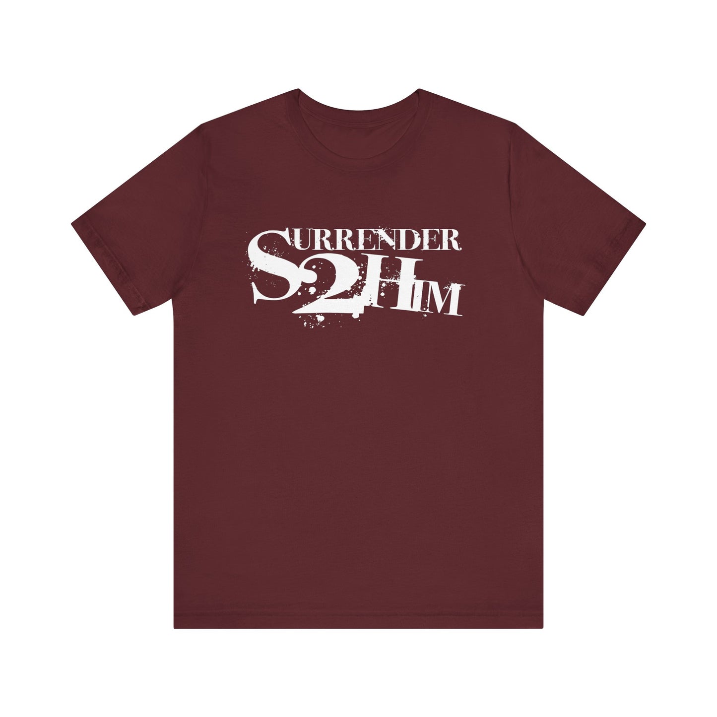 S2H Unisex B Tee with White Logo