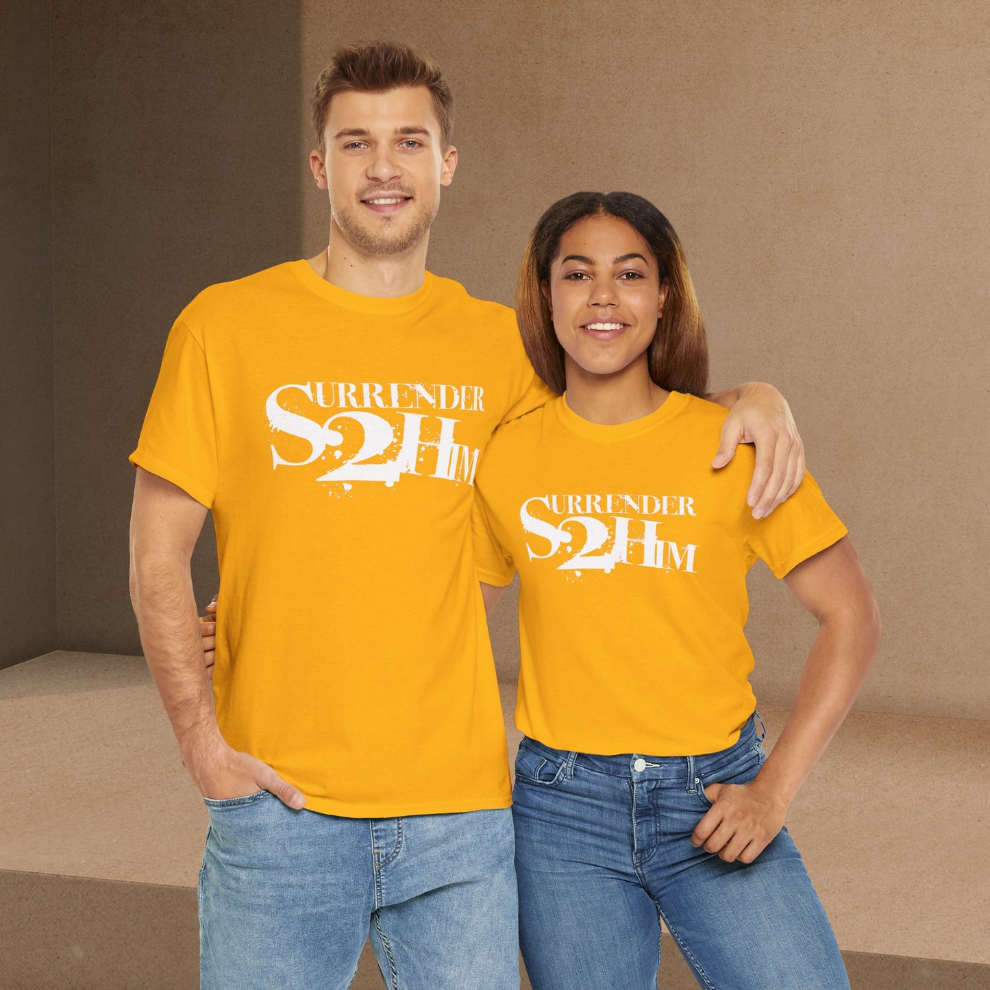 S2H Unisex G Tee with White Logo