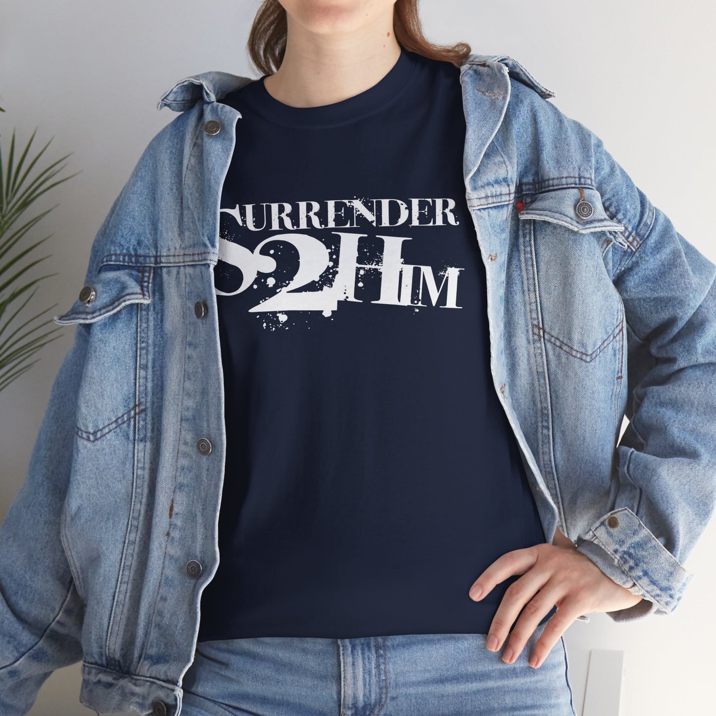 S2H Unisex G Tee with White Logo