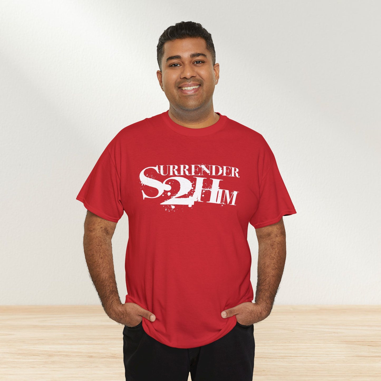 S2H Unisex G Tee with White Logo