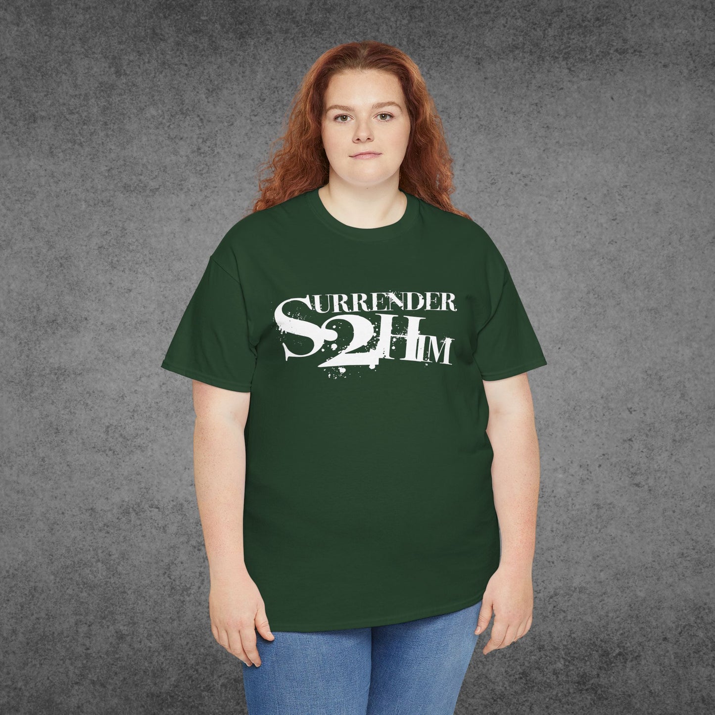 S2H Unisex G Tee with White Logo