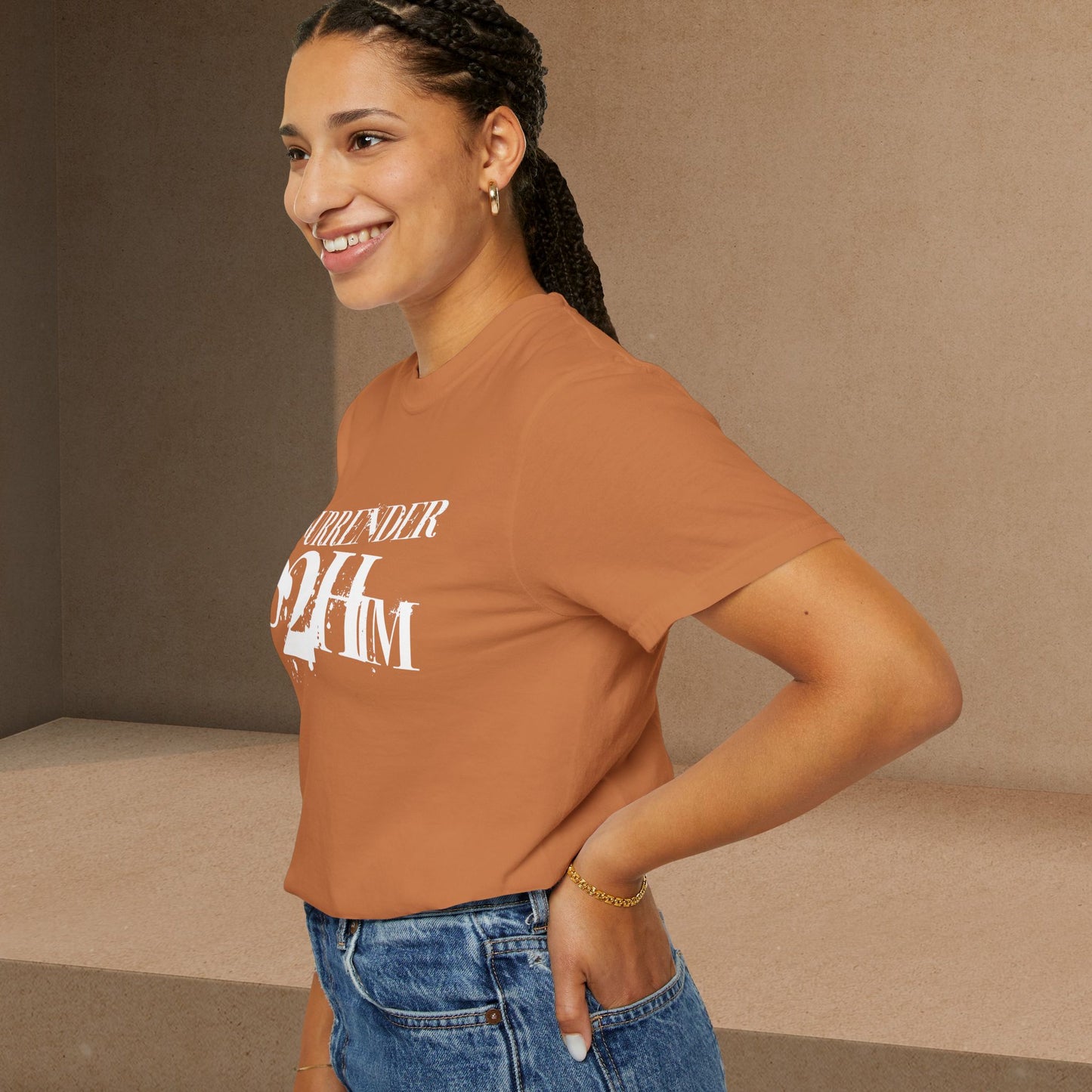 S2H Unisex C Tee with White Logo