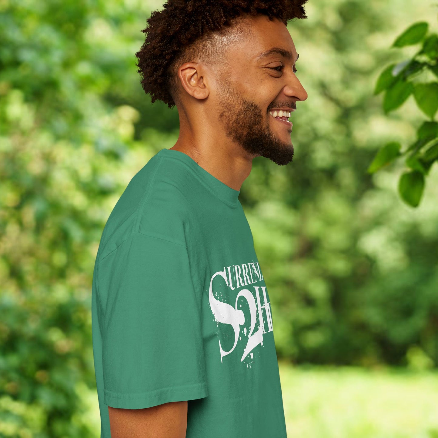 S2H Unisex C Tee with White Logo