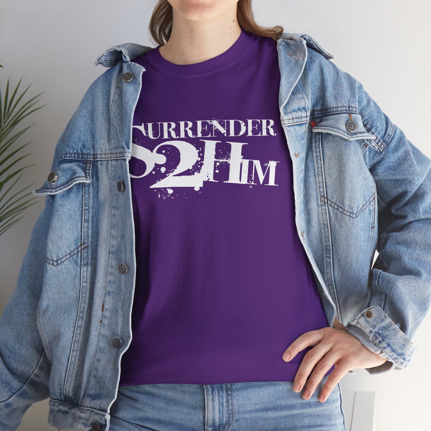 S2H Unisex G Tee with White Logo