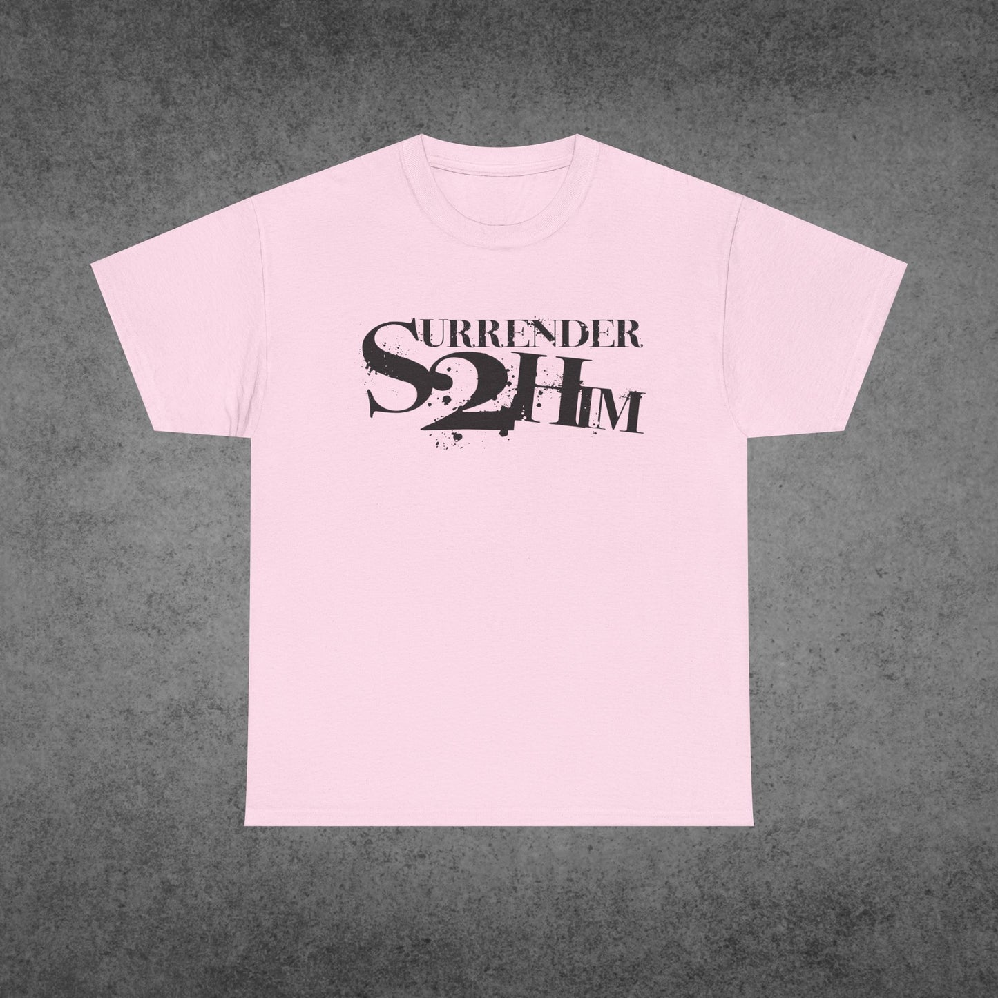 S2H Unisex G Tee with Black Logo
