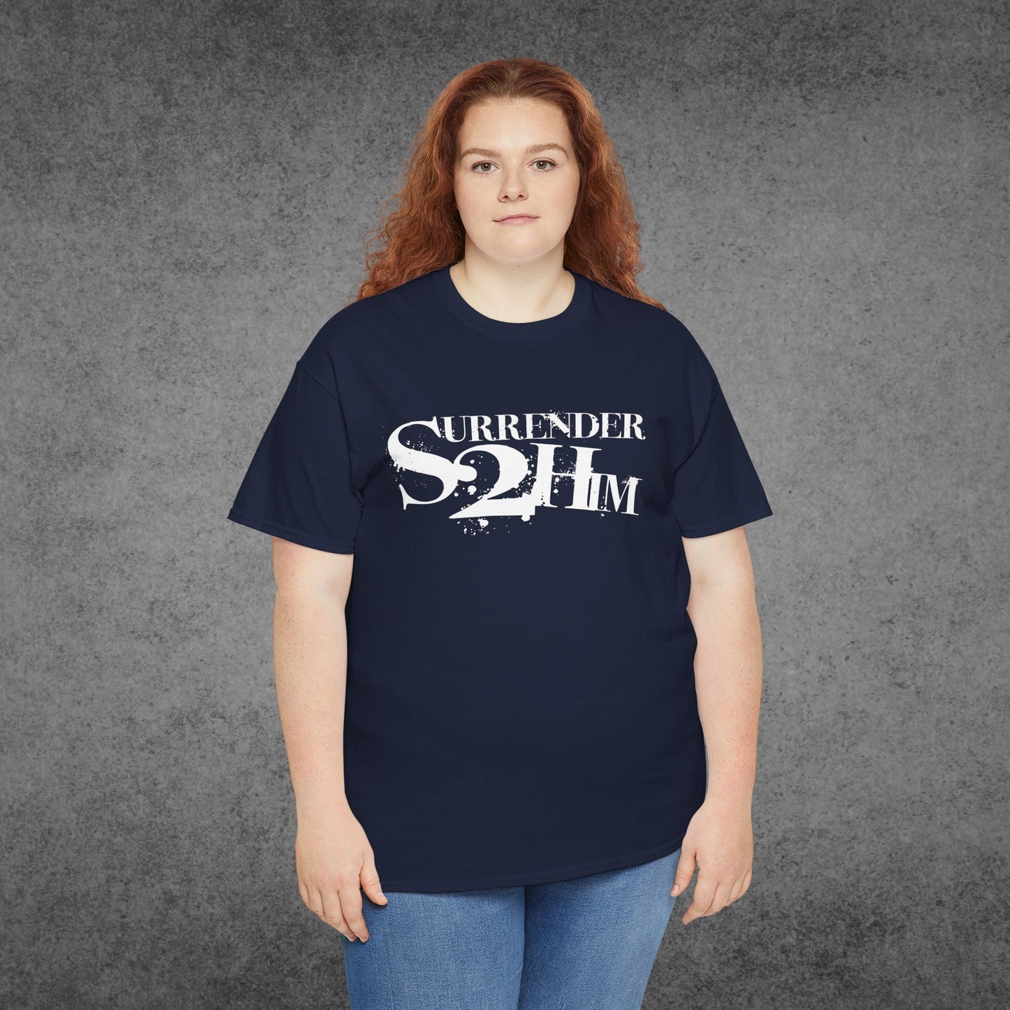S2H Unisex G Tee with White Logo