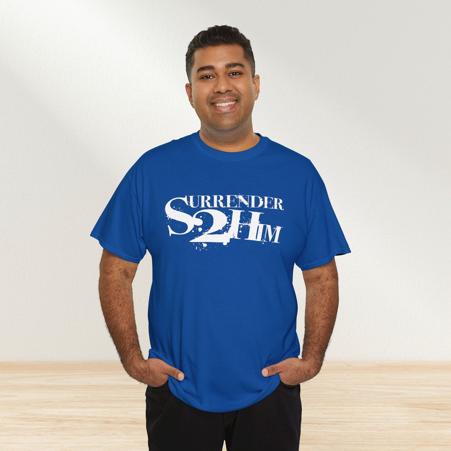 S2H Unisex G Tee with White Logo