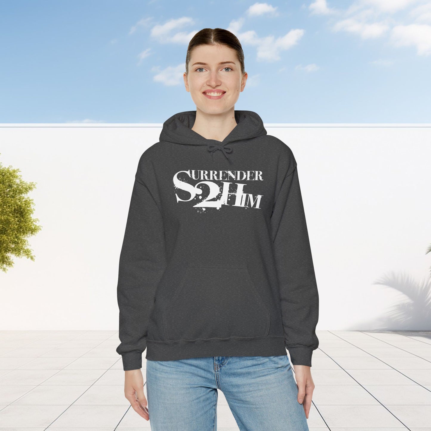 S2H Hoodie with White Logo