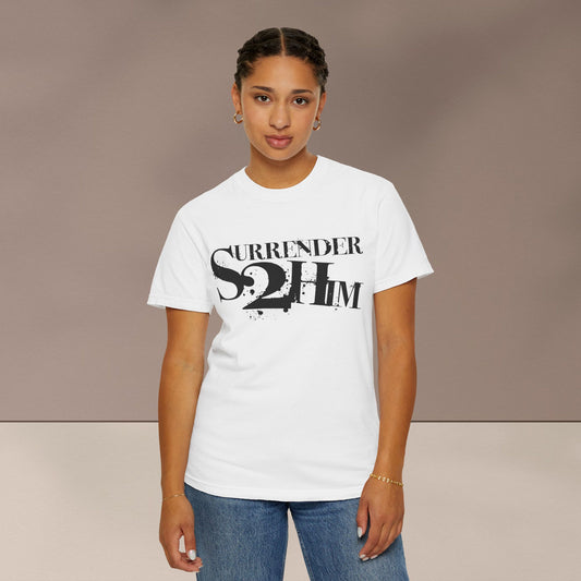 S2H Unisex C Tee with Black Logo