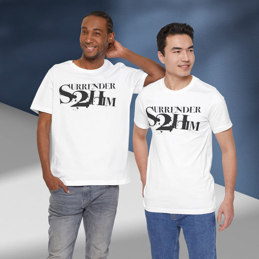 S2H Unisex B Tee with Black Logo